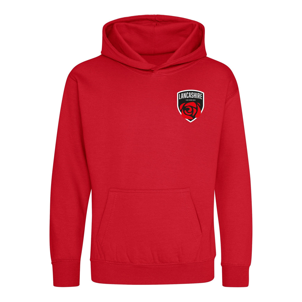 Lancashire County ASA County Championships 2024 Hoodie Fire Red/Arct