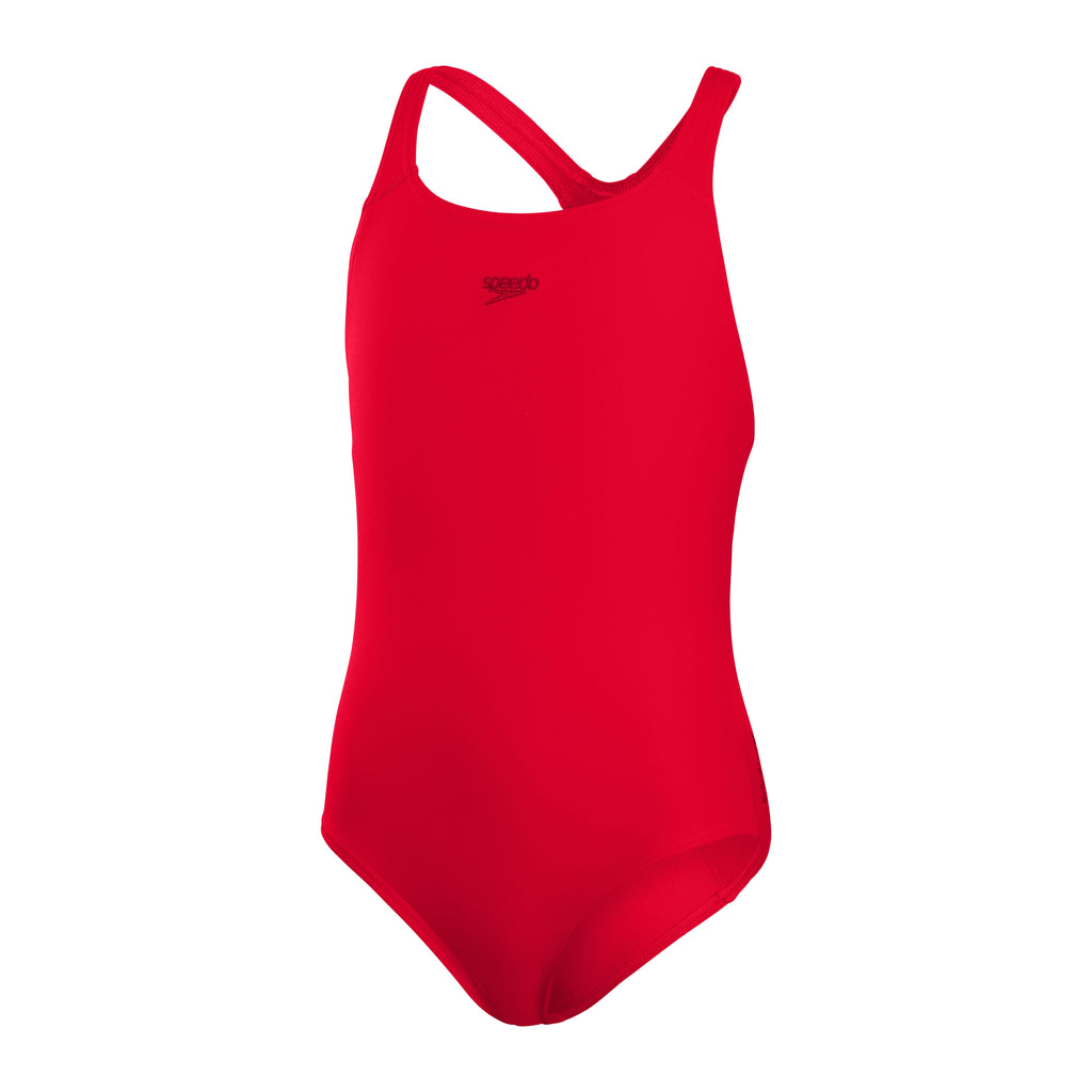 Speedo Girls Eco Endurance Medalist Swimsuit Red – Swimpath