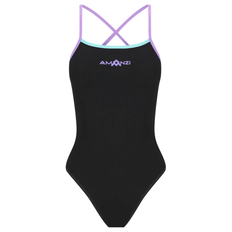 AMANZI Women's Tie-Back Swimsuit - Mystic Mint-Swimsuit-Amanzi-SwimPath