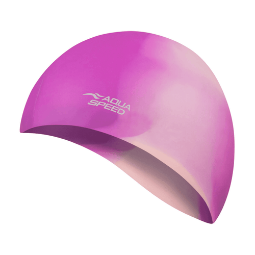 Aqua Speed Bunt Swimming Cap - Pink Ocean-Swimming Caps-Aqua Speed-SwimPath