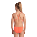 Arena Girls Team Swimsuit Challenge Solid - Bright Coral-Swimsuit-Arena-SwimPath