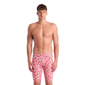 Arena Powerskin ST NEXT Mens Jammer Limited Edition - Leopard Geranium-Jammers-Arena-SwimPath