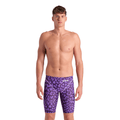 Arena Powerskin ST NEXT Mens Jammer Limited Edition - Leopard Violet-Jammers-Arena-SwimPath