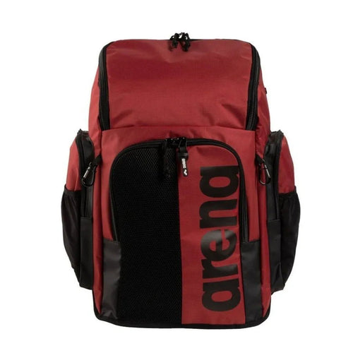 Arena Spiky 3 Backpack - Crimson Black-Bags-Arena-SwimPath