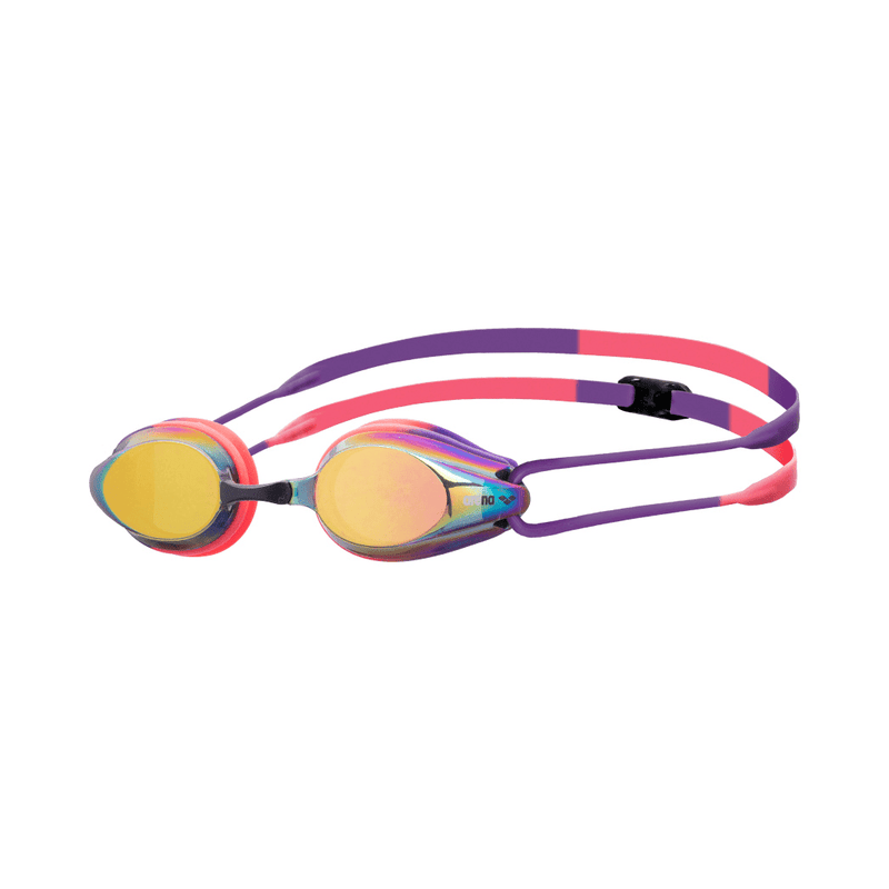 Arena Tracks Mirror Goggles - Copper/Plum/Coral-Goggles-Arena-SwimPath