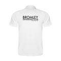 Bromley Swimming Club Official Cotton Polo Shirt - White-Team Kit-Bromley Swimming Club-SwimPath