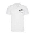 Bromley Swimming Club Official Tech Polo Shirt - White-Team Kit-Bromley Swimming Club-SwimPath