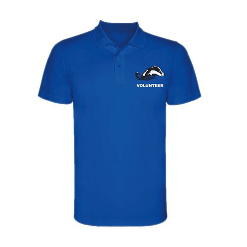 Bromley Swimming Club Volunteer Cotton Polo Shirt - Royal Blue-Team Kit-Bromley Swimming Club-SwimPath