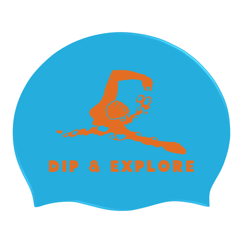 Dip & Explore Silicone Swimming Cap-Team Kit-Dip & Explore-SwimPath