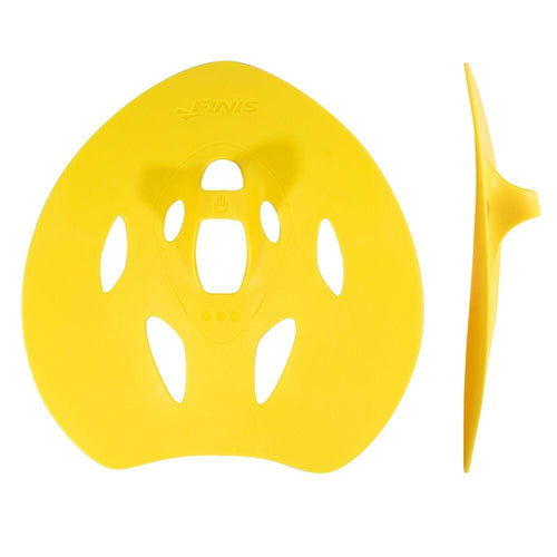 Finis Manta Paddle - Yellow-Paddles-Finis-SwimPath