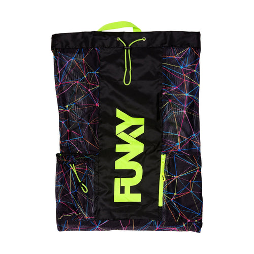 Funky Gear Up Mesh Backpack - Star Sign-Bags-Funky-SwimPath