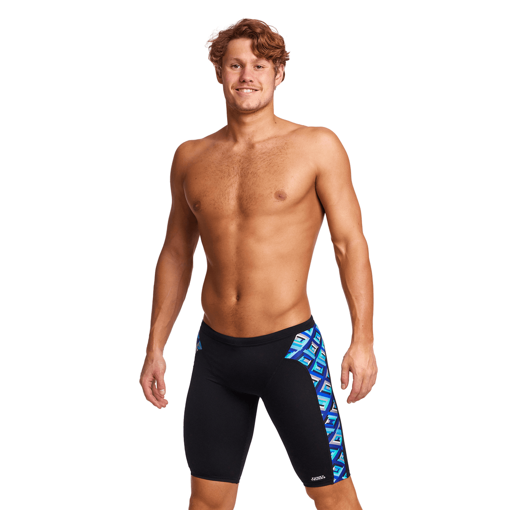 Funky Trunks Blue Bunkers Men's Training Jammers – SwimPath