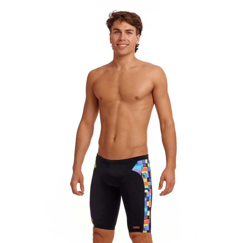 Funky Trunks Chip Set Men's Training Jammers-Training Jammers-Funky Trunks-SwimPath