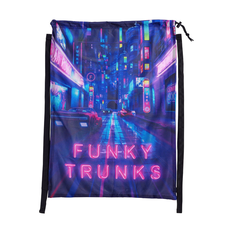 Funky Trunks Mesh Gear Bag - Cyber City-Bags-Funky Trunks-SwimPath