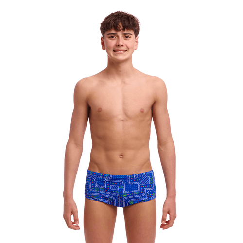 Funky Trunks Much Munchies Boy's Sidewinder Trunks-Briefs-Funky Trunks-SwimPath