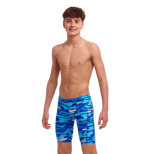 Funky Trunks Pace Racer Boy's Training Jammers-Training Jammers-Funky Trunks-SwimPath