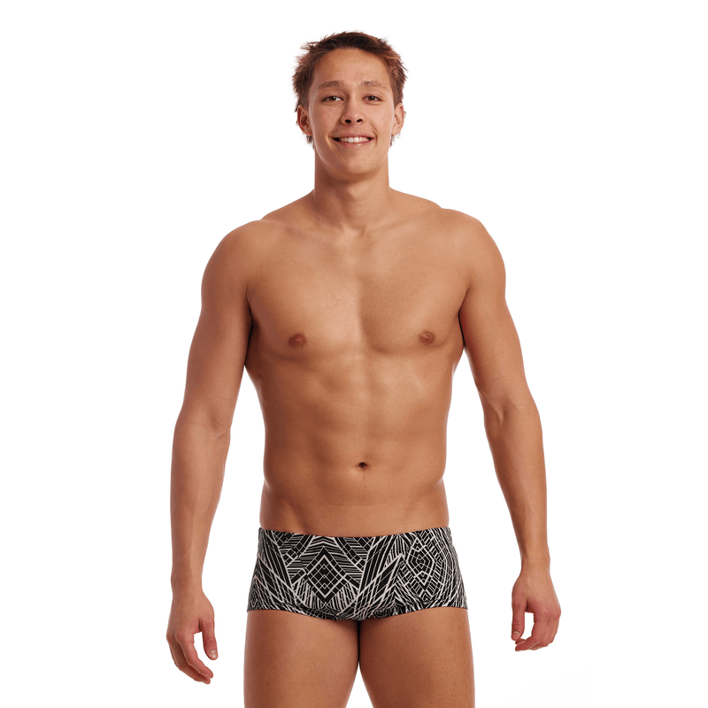 Funky Trunks Space Signals Men's Classic Trunks-Briefs-Funky Trunks-SwimPath