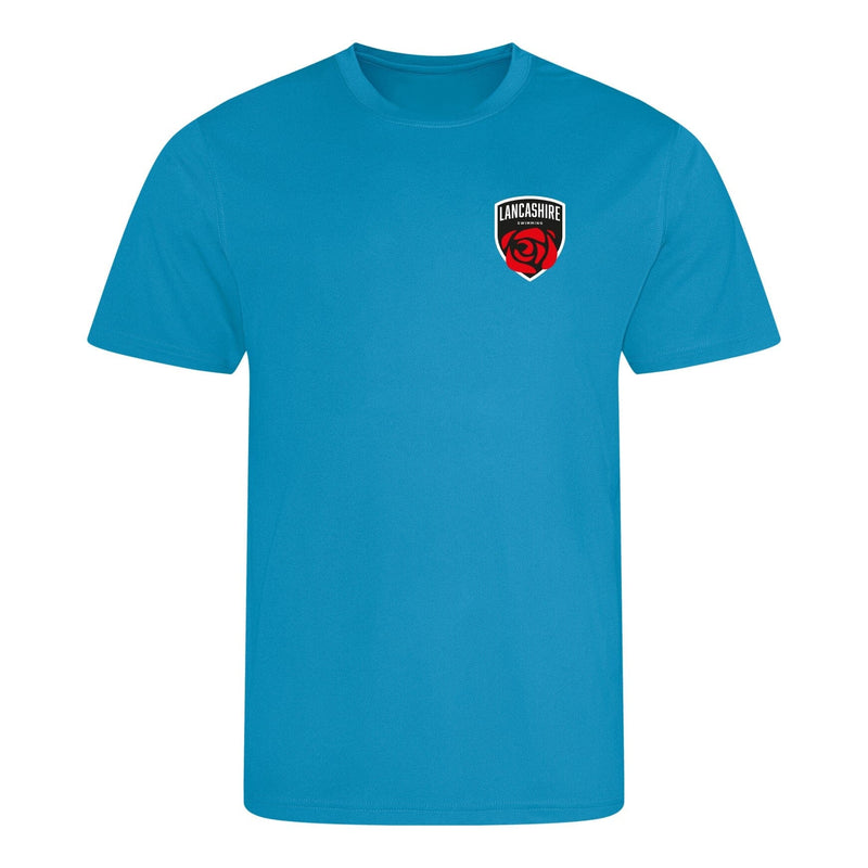 Lancashire County ASA County Championships 2025 T-Shirt - Sapphire Blue-Event-Lancashire-SwimPath