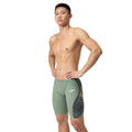 Speedo Fastskin LZR Pure Intent 2.0 Men's Jammers - Country Green/Nectarine/Iridescent-Jammers-Speedo-SwimPath