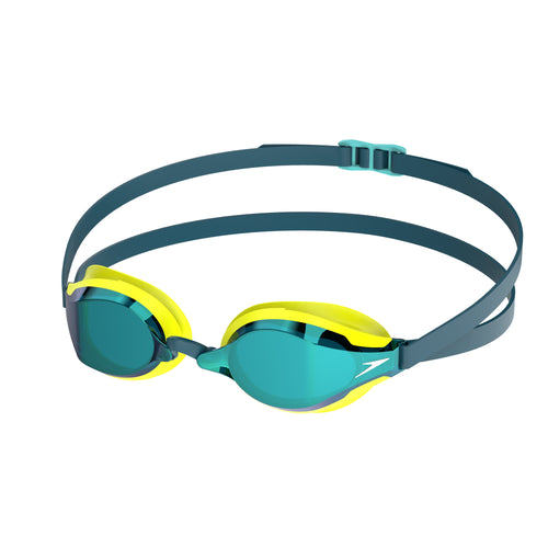 Speedo Fastskin Speedsocket 2 Mirror Goggles - Yellow/Yellow-Goggles-Speedo-SwimPath