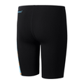 Speedo Junior Boys' Digital Panel Jammer - Black/Blue-Training Jammers-Speedo-SwimPath