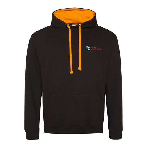 Swim England South East Summer Championships 2025 Hoodie - Jet Black / Orange Crush-Event-Swim England South East-SwimPath