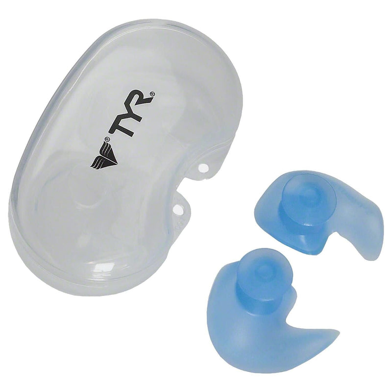 TYR Silicone Molded Ear Plugs - Blue-Ear Plugs-TYR-SwimPath