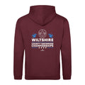 Wiltshire County ASA County Championships 2025 Hoodie - Burgundy Smoke-Event-Wiltshire-SwimPath