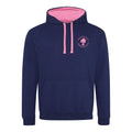 Worcester County ASA County Championships 2025 Hoodie - Oxford Navy / Candyfloss Pink-Event-Worcester-S-SwimPath