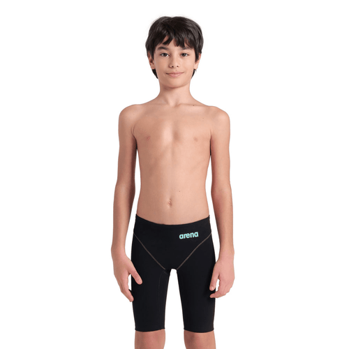 arena Powerskin Impulso Junior Boys Jammers - Black Teal-Jammers-Arena-SwimPath