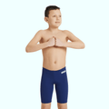 Arena Boy's Team Swim Solid Jammer - Navy/White-Training Jammers-Arena-SwimPath