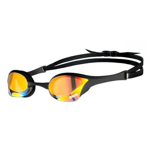 Arena Cobra Ultra Swipe Mirror Goggles - Copper/Black-Goggles-Arena-SwimPath